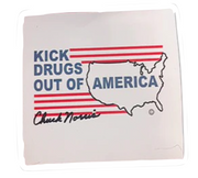 Kick Drugs Out Of America Sticker