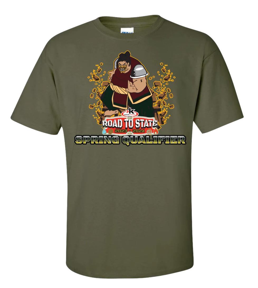 2024 Road to State Spring Qualifier TShirt Kickstart Kids