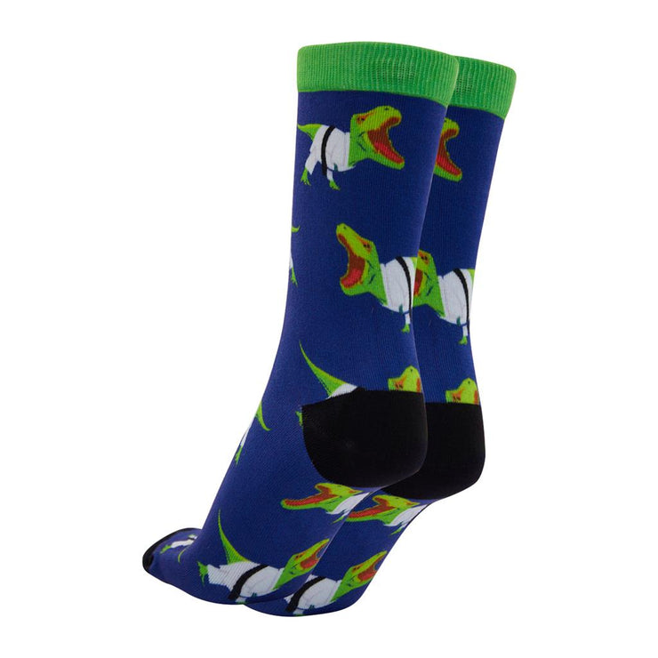 T-Rex Ninja Socks